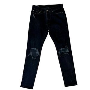Abercrombie and Fitch Black Jeand size 30x32